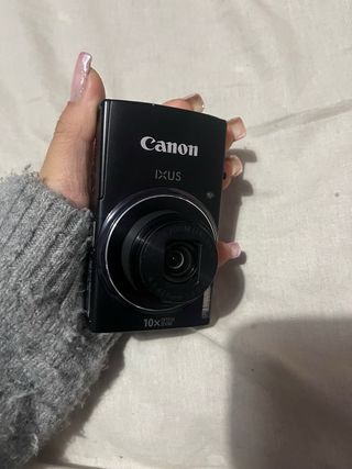 Cámara Canon IXUS 155 Negra/Plateada