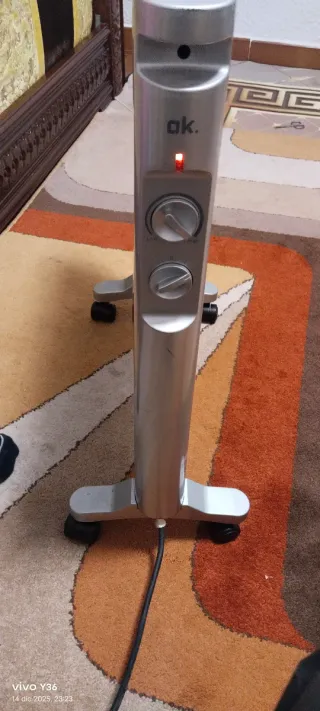 Calefactor OK. Mica 1500W