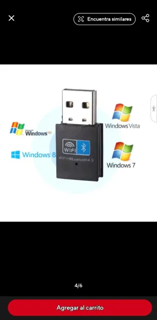 Dongle USB Bluetooth 5.1 Inalámbrico