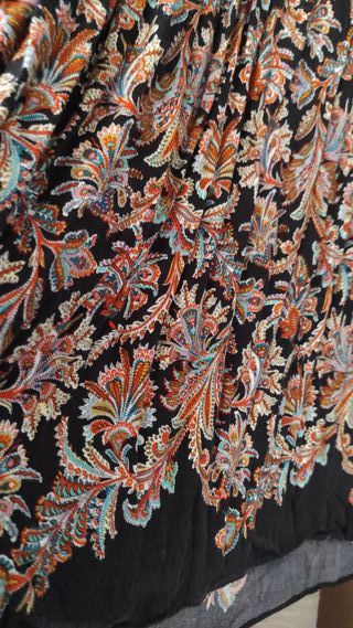 Vestido Zara Estampado Talla L