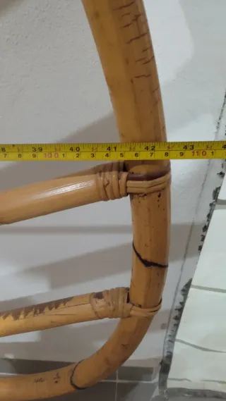 Cabeceros de bambú diseño hoja