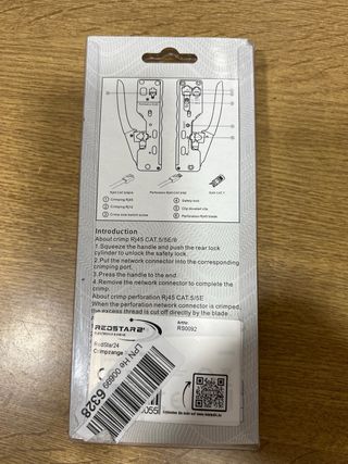 Crimpadora RJ45 RJ11 Profesional