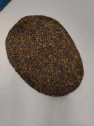 Gorra de visera de tweed