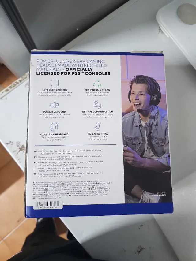 Cascos Gaming PlayStation FORTA