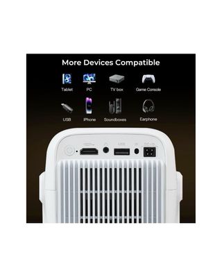 Smart Proyector Nativo 1080P FHD 4K Soporte,