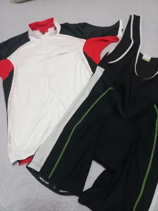 Lote maillot y culot Ciclismo