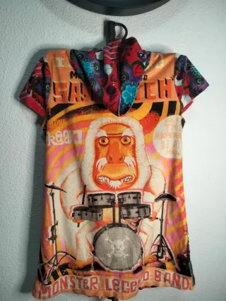 Vestido Jersey Multicolor Talla Única