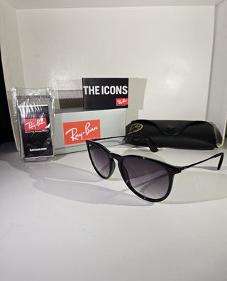Occhiali Ray Ban Erika neri/grigi