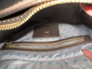 Borsa Trussardi Pelle Oro e Nera