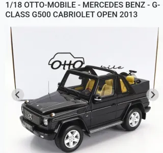 Mercedes G500 Cabriolet Otto Mobile 1:18