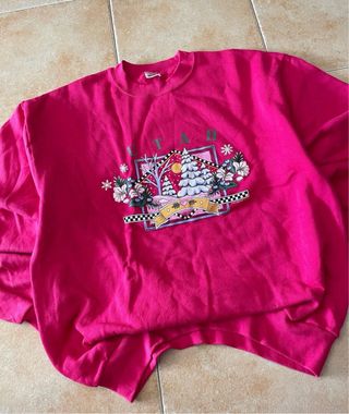Jersey Rosa Vintage 90s Utah USA
