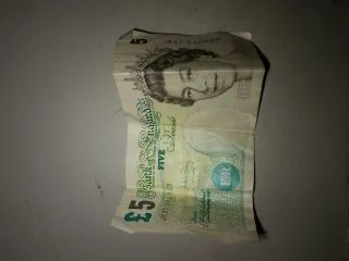 Billete 5 Libras Bank of England