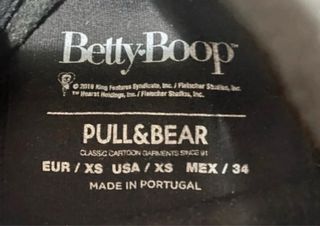 Sudadera Betty Boop Negra