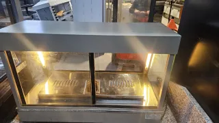 Vitrina expositora caliente