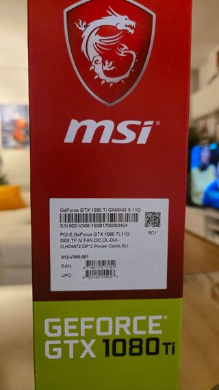 MSI GEFORCE GTX 1080 TI 11GB