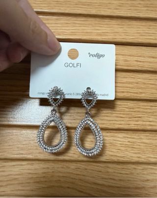Pendientes GOLFI Plata