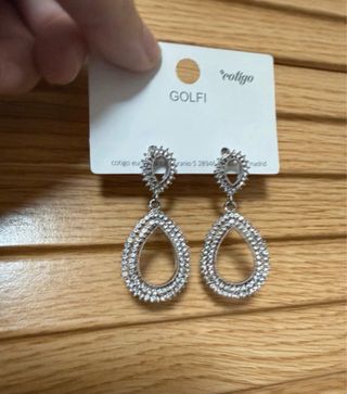 Pendientes GOLFI Plata