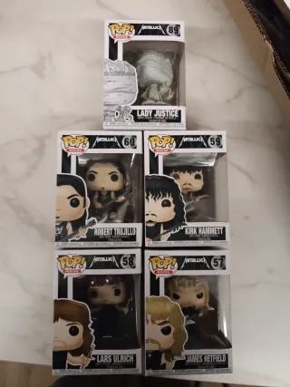 Funko Pop! Metallica Colección Completa