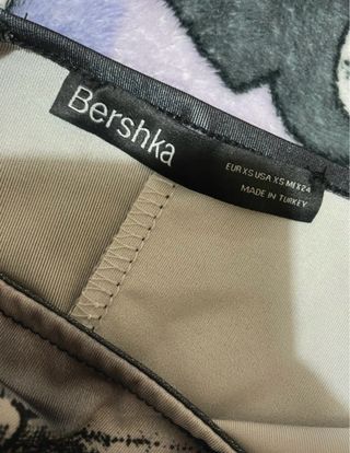 Vestido estampado blanco y negro