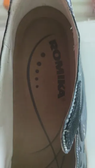 Zapatos Romika azul marino Mujer