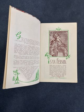 Programa San Fermín Pamplona 1955