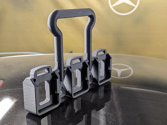 Parkside soporte batería con asa X20V / 20V