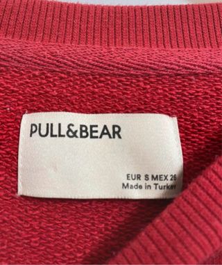 Sudadera Roja Manga Larga