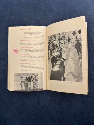 Programa San Fermín Pamplona 1960