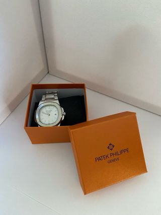 Reloj Patek Philippe Nautilus Blanco Acero Inox