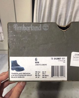 Timberland Stivali Neri