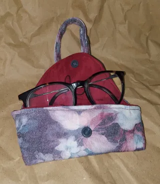 Estuche gafas hecho a mano