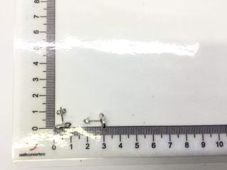 pendientes plata 925mm con piedra con circonita