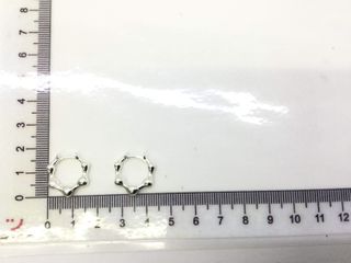 argollas plata 925mm