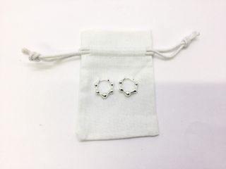 argollas plata 925mm