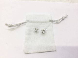 pendientes plata 925mm con piedra con circonita