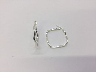 argollas plata 925mm