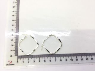 argollas plata 925mm