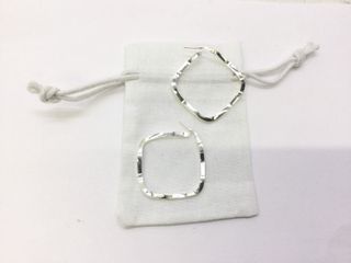 argollas plata 925mm