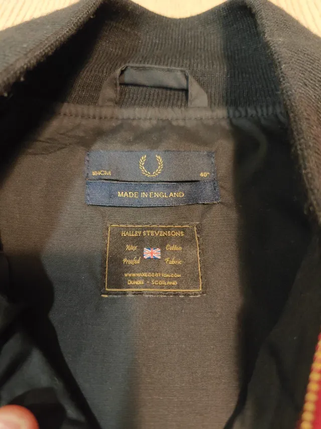 Pieza única: Chaqueta Fred Perry Made in England
