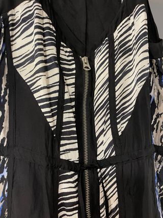 Vestido Armani Exchange cremallera estampado