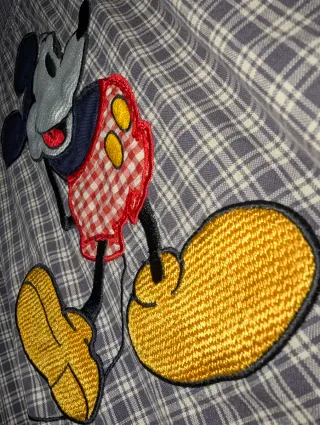 Camisa Vintage Mickey Mouse Disneyland París 90s