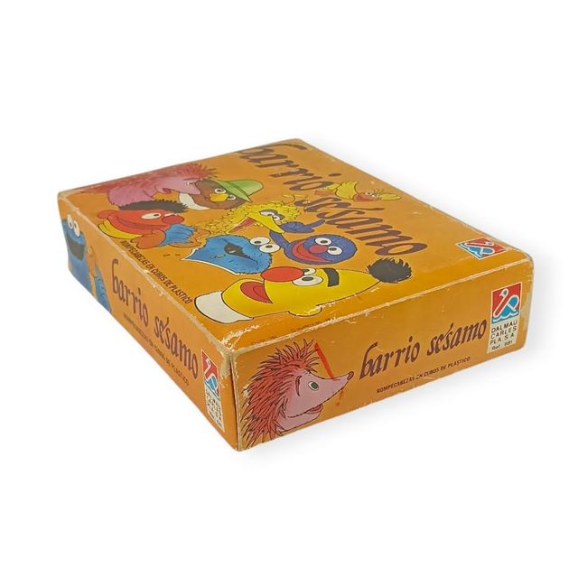 Puzzle Barrio Sésamo 1977  Muppets Inc
