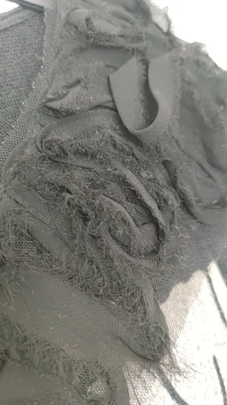 Vestido YUMI Lana Flores Rayas T. S-M