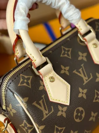 Bolso Louis Vuitton Speedy Monogram Marrón Beige