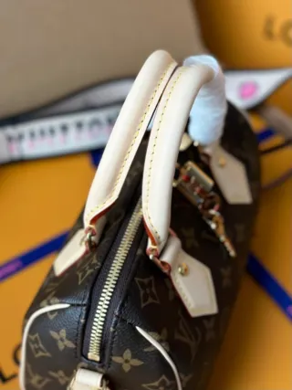 Bolso Louis Vuitton Speedy Monogram Marrón Beige