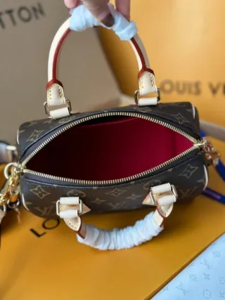 Bolso Louis Vuitton Speedy Monogram Marrón Beige