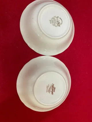 2 Cuencos Porcelana Pontesa