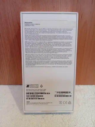 Scatola per IPHONE 14 PRO