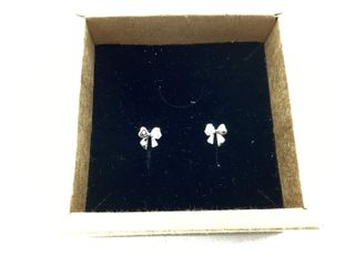 pendientes plata 925mm con piedra con circonita
