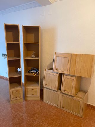 Armario modular de madera YA DESMONTADO Y LISTO
